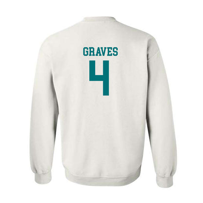 Coastal Carolina - NCAA Football : Bryson Graves - Classic Shersey Crewneck Sweatshirt-1