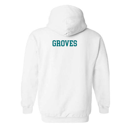 Coastal Carolina - NCAA Men's Cross Country : Adam Groves - Classic Shersey Hooded Sweatshirt-1