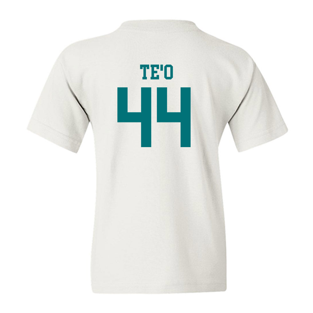 Coastal Carolina - NCAA Football : Malaki Te'o - Classic Shersey Youth T-Shirt-1