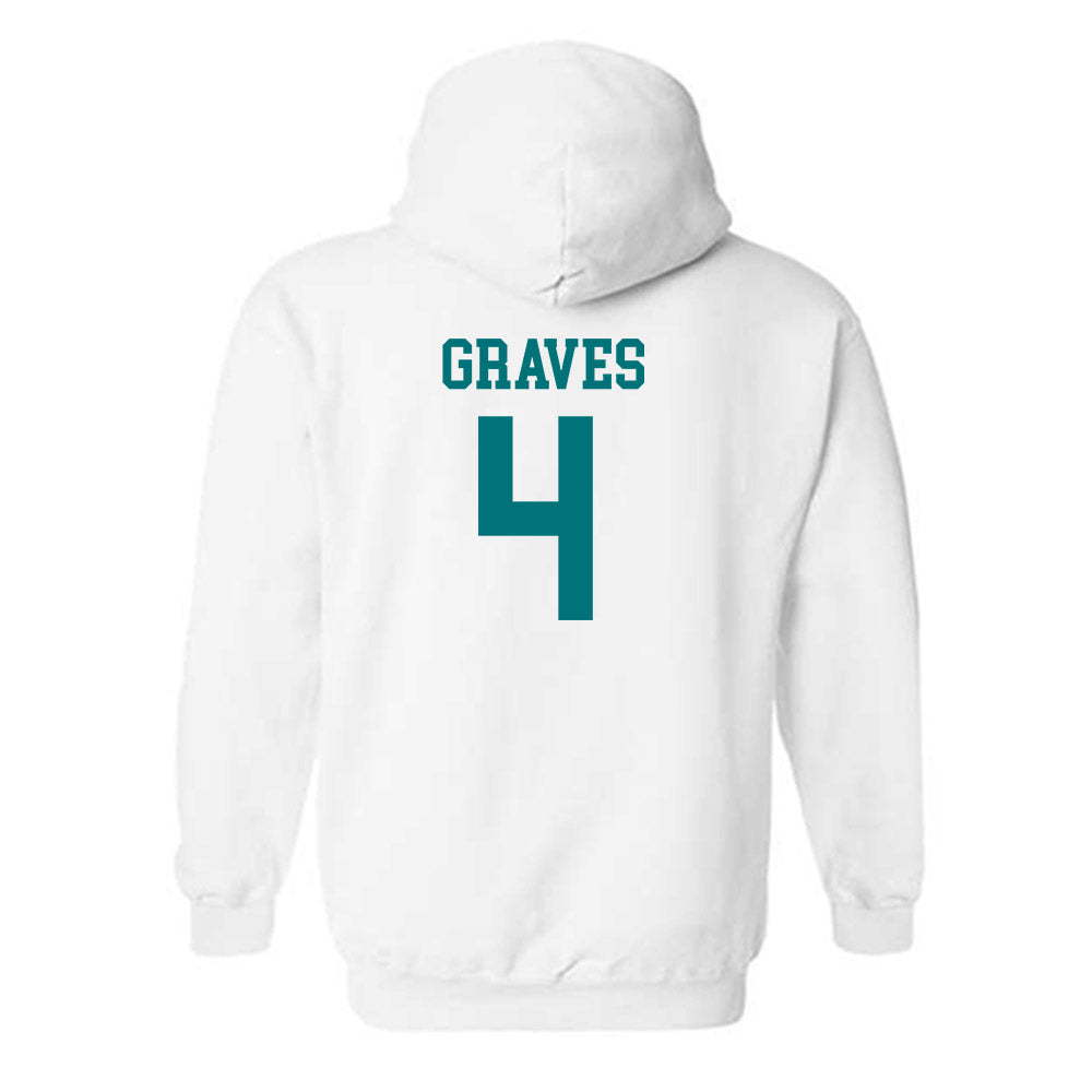 Coastal Carolina - NCAA Football : Bryson Graves - Classic Shersey Hooded Sweatshirt-1