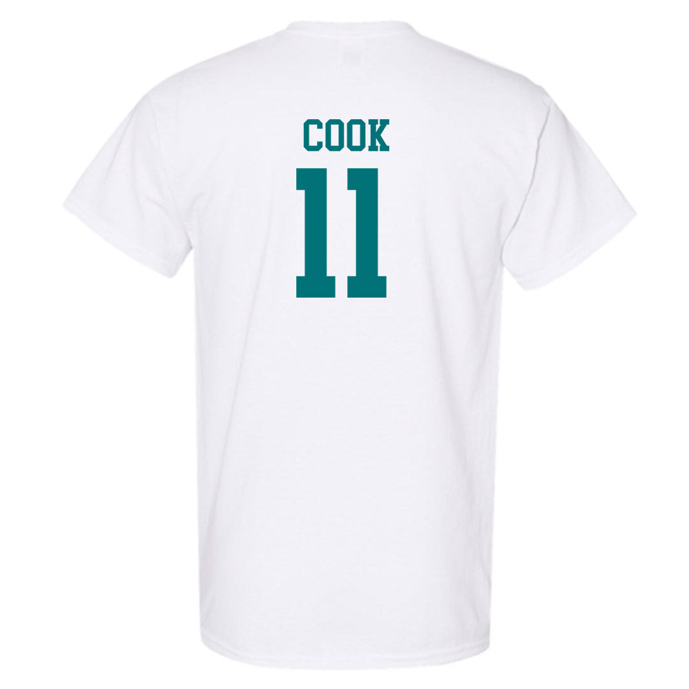 Coastal Carolina - NCAA Men's Soccer : Christian Cook - Classic Shersey T-Shirt-1