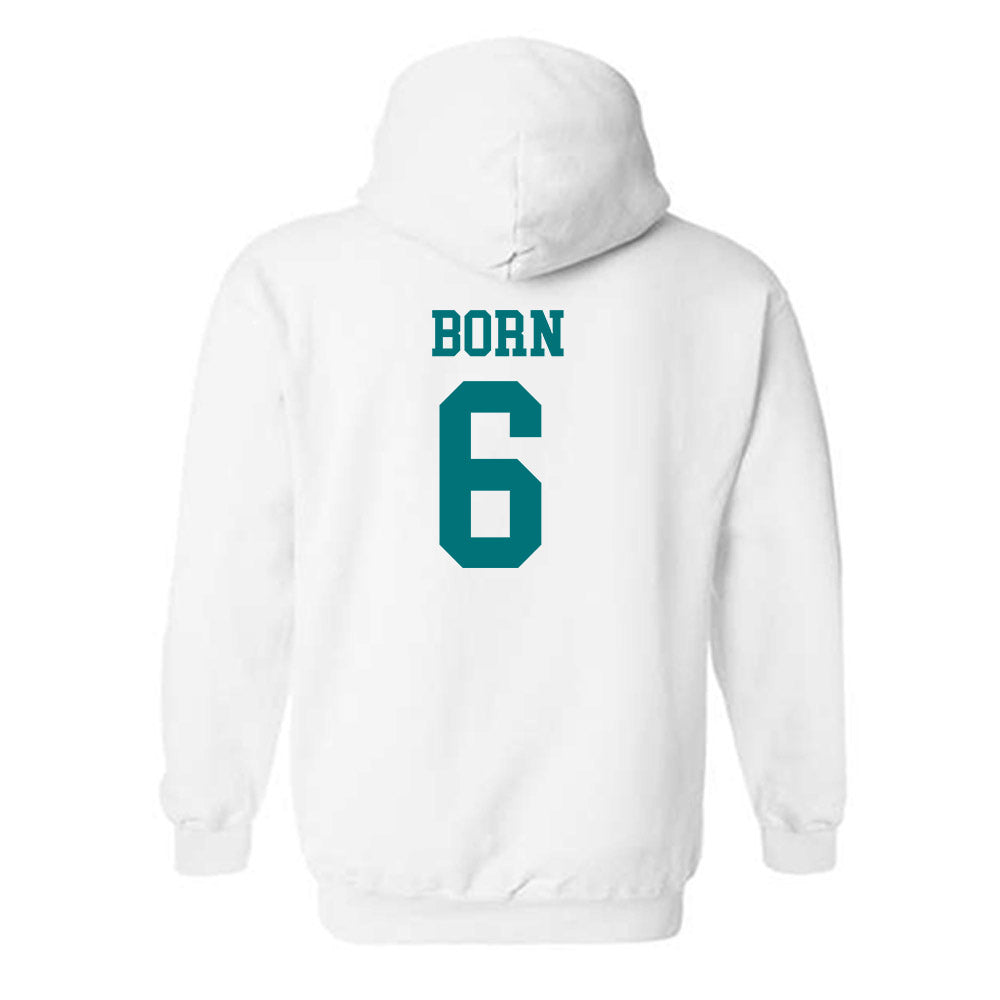Coastal Carolina - NCAA Baseball : Chad Born - Classic Shersey Hooded Sweatshirt