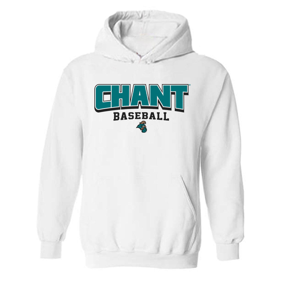 Coastal Carolina - NCAA Baseball : Andrew Bowers - Classic Shersey Hooded Sweatshirt-0