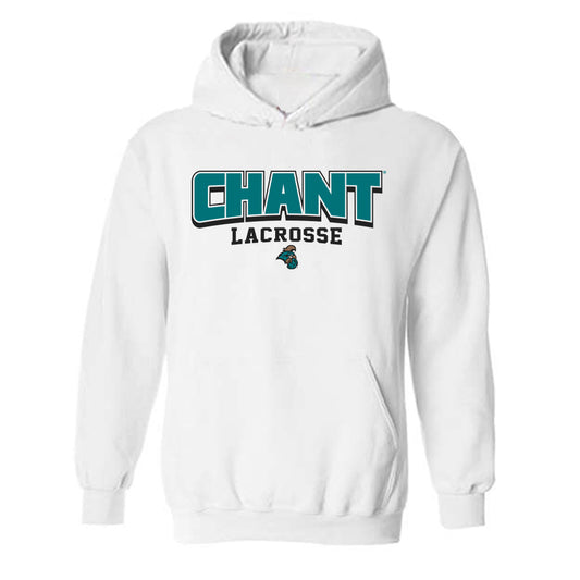 Coastal Carolina - NCAA Women's Lacrosse : Ava Sebben - Classic Shersey Hooded Sweatshirt-0