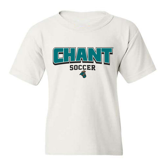 Coastal Carolina - NCAA Men's Soccer : Christian Cook - Classic Shersey Youth T-Shirt-0