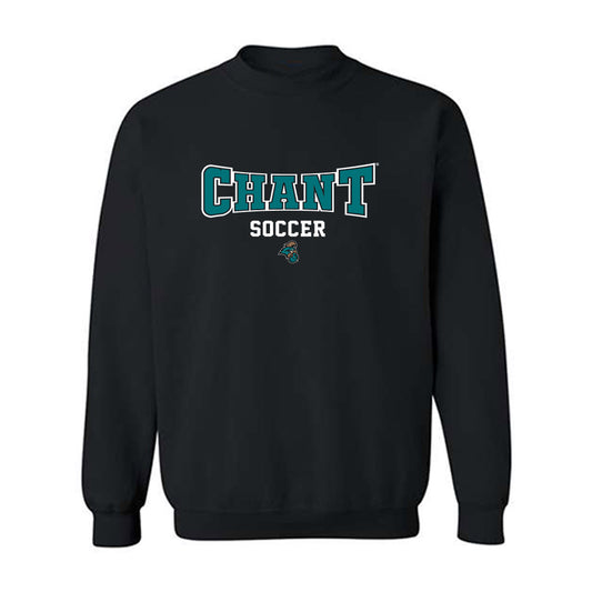 Coastal Carolina - NCAA Men's Soccer : Gudjon Stefansson - Classic Shersey Crewneck Sweatshirt-0