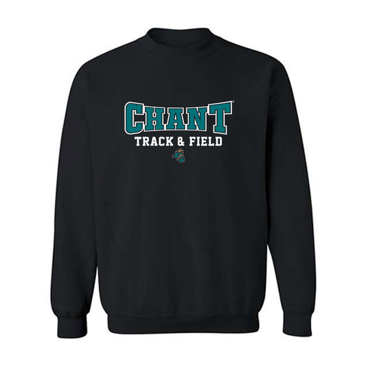 Coastal Carolina - NCAA Men's Track & Field : DeMarcus Boykin - Classic Shersey Crewneck Sweatshirt-0
