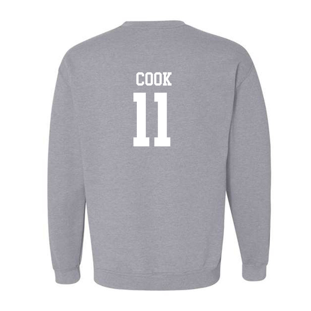 Coastal Carolina - NCAA Men's Soccer : Christian Cook - Classic Shersey Crewneck Sweatshirt-1