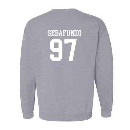 Coastal Carolina - NCAA Football : Emile Sebafundi - Classic Shersey Crewneck Sweatshirt-1