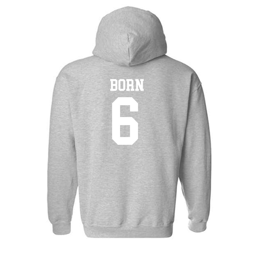 Coastal Carolina - NCAA Baseball : Chad Born - Classic Shersey Hooded Sweatshirt