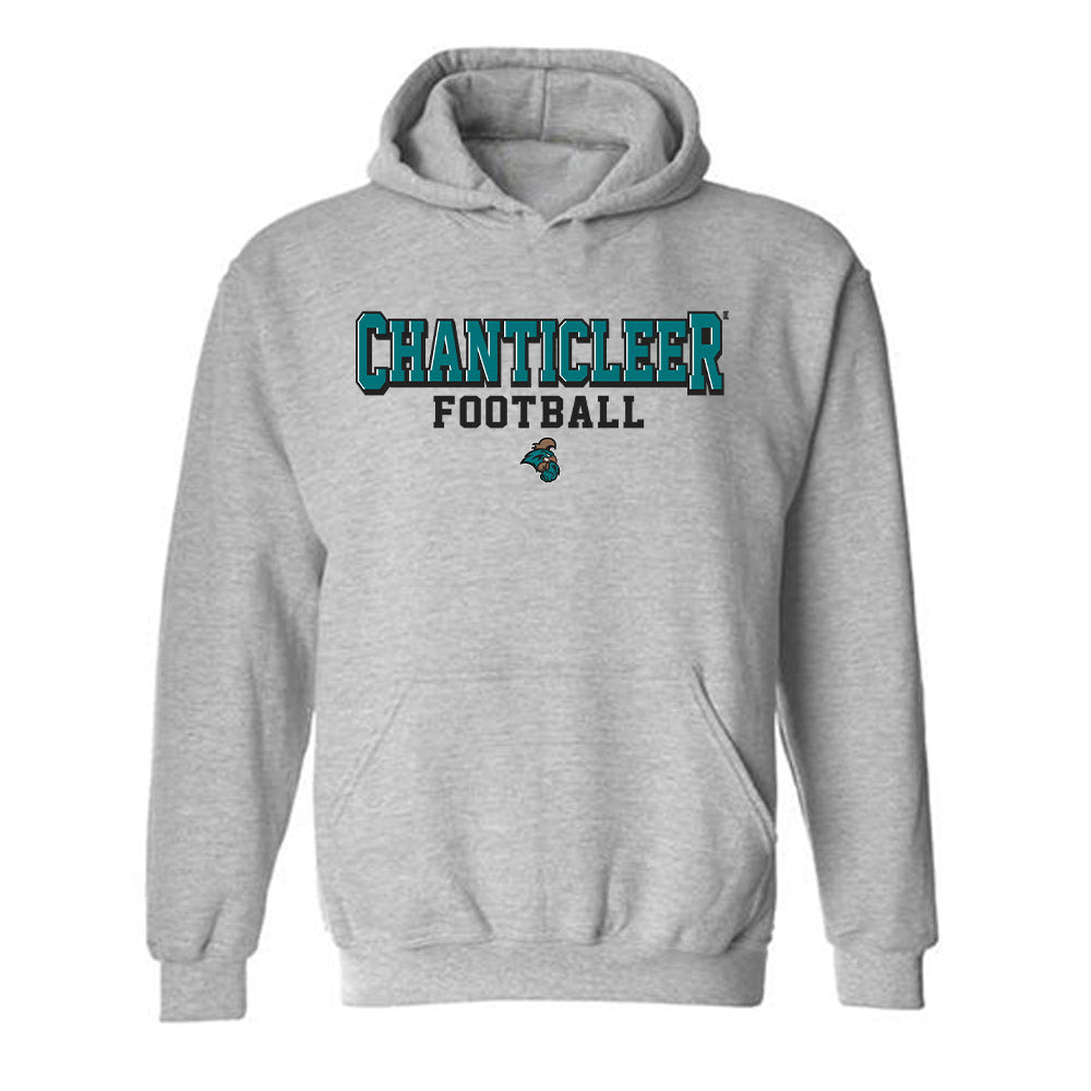 Coastal Carolina - NCAA Football : Blake Boda - Classic Shersey Hooded Sweatshirt-0