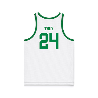 USC Upstate - NCAA Women's Basketball : Jessalyn Troy - White Basketball Jersey-1