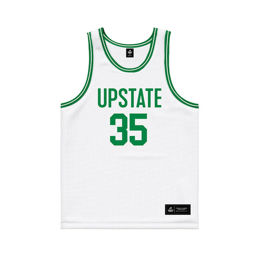 USC Upstate - NCAA Women's Basketball : Aubrie Kierscht - White Basketball Jersey-0