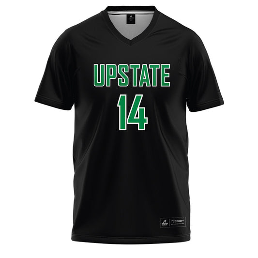 USC Upstate - NCAA Softball : Maddie Drerup - Black Baseball Jersey