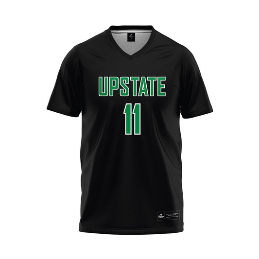 USC Upstate - NCAA Softball : Laila Landrum - Black Baseball Jersey-0