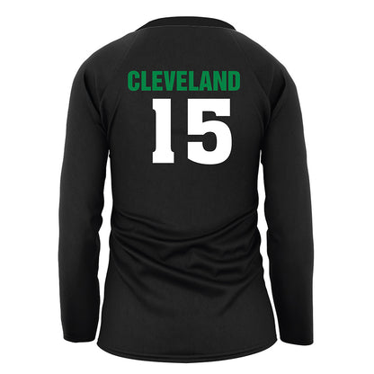 USC Upstate - NCAA Women's Volleyball : Caroline Cleveland - Black Volleyball Jersey