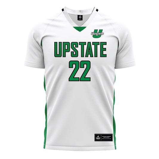 USC Upstate - NCAA Women's Soccer : Paige Armstrong - White Soccer Jersey