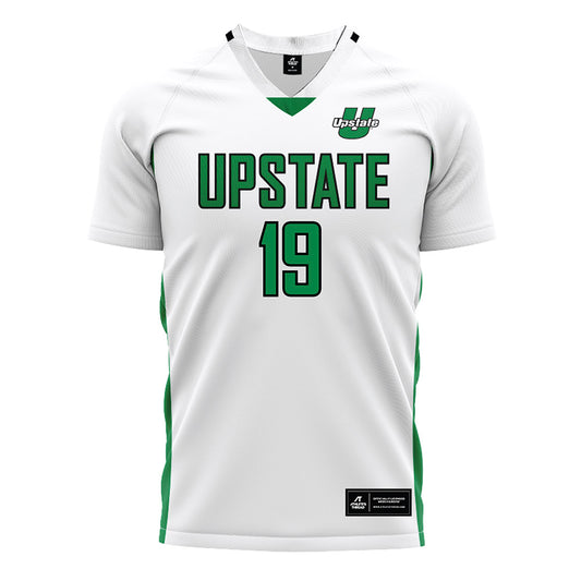 USC Upstate - NCAA Women's Soccer : Gwen McAllister - White Soccer Jersey-0
