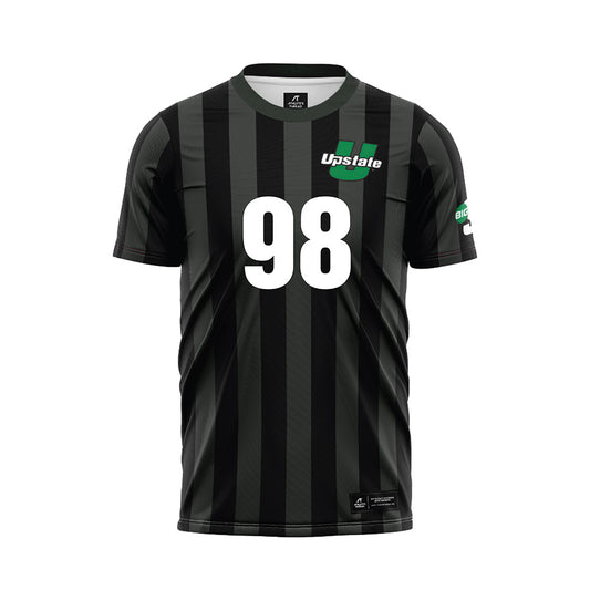 USC Upstate - NCAA Men's Soccer : Vitalis Takawira Jr - Black Soccer Jersey-0