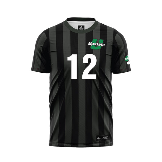 USC Upstate - NCAA Men's Soccer : James Hungerbuhler - Black Soccer Jersey