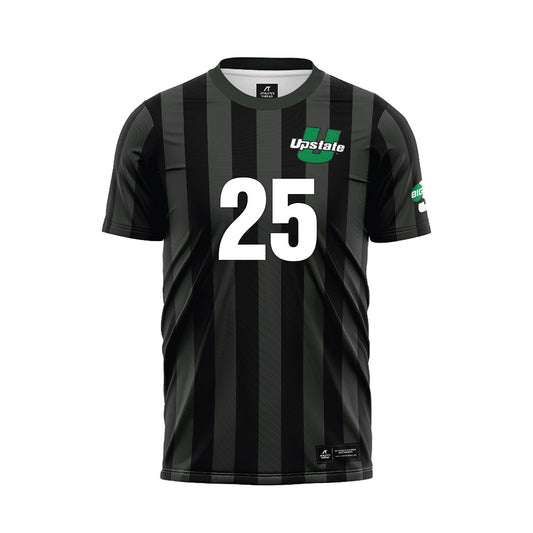 USC Upstate - NCAA Men's Soccer : Isaiah Cromedy - Black Soccer Jersey-0