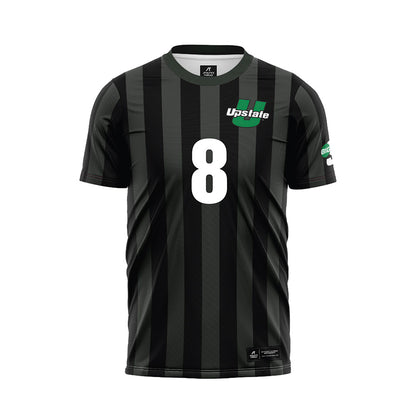 USC Upstate - NCAA Men's Soccer : Xibbe van Hattem - Black Soccer Jersey-0