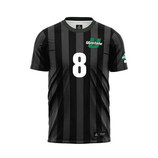 USC Upstate - NCAA Men's Soccer : Xibbe van Hattem - Black Soccer Jersey-0