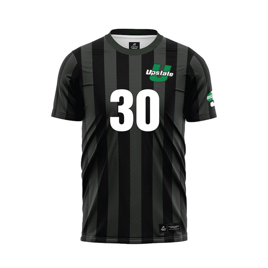 USC Upstate - NCAA Men's Soccer : Logan Grasso - Black Soccer Jersey-0