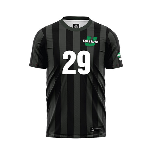 USC Upstate - NCAA Men's Soccer : Caedon Reynolds - Black Soccer Jersey-0