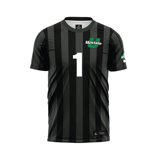 USC Upstate - NCAA Men's Soccer : Jarrett Wuerslin - Black Soccer Jersey-0