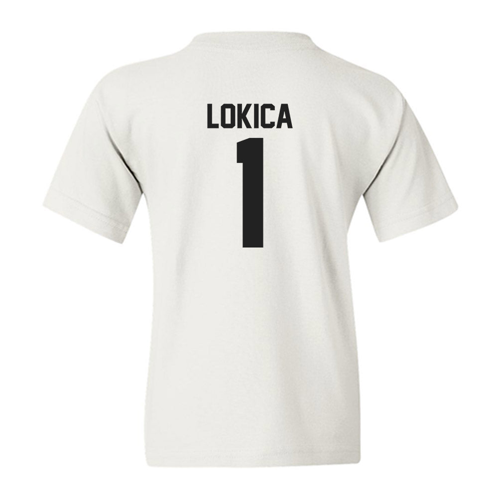 PFW - NCAA Women's Basketball : Nika Lokica - Youth T-Shirt-1