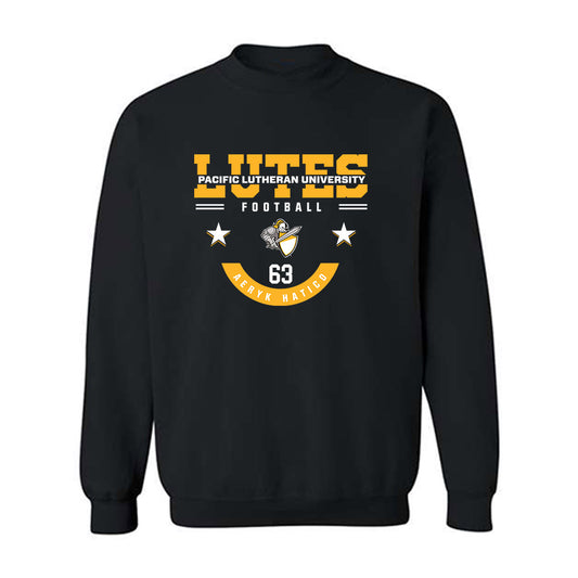 PLU - NCAA Football : Aeryk Hatico - Classic Fashion Shersey Crewneck Sweatshirt