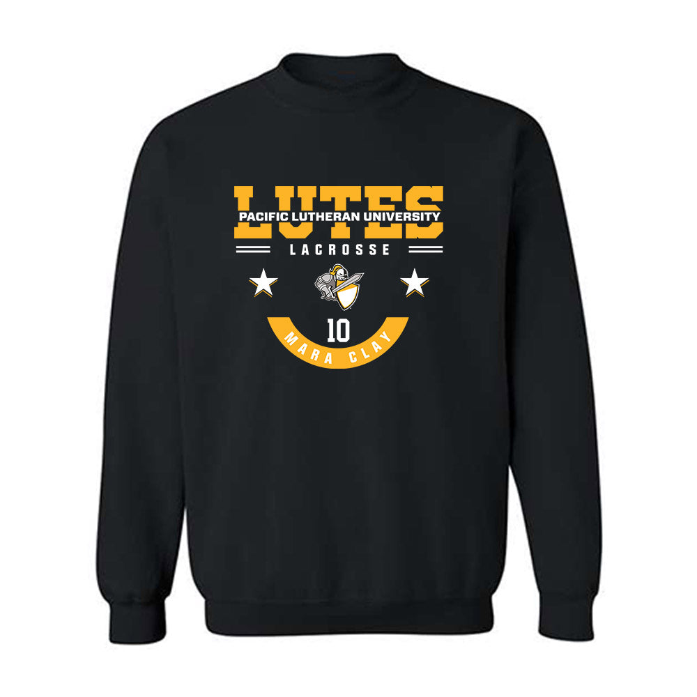 PLU - NCAA Women's Lacrosse : Mara Clay - Classic Fashion Shersey Crewneck Sweatshirt