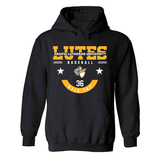 PLU - NCAA Baseball : Kyle Tat - Classic Fashion Shersey Hooded Sweatshirt-0