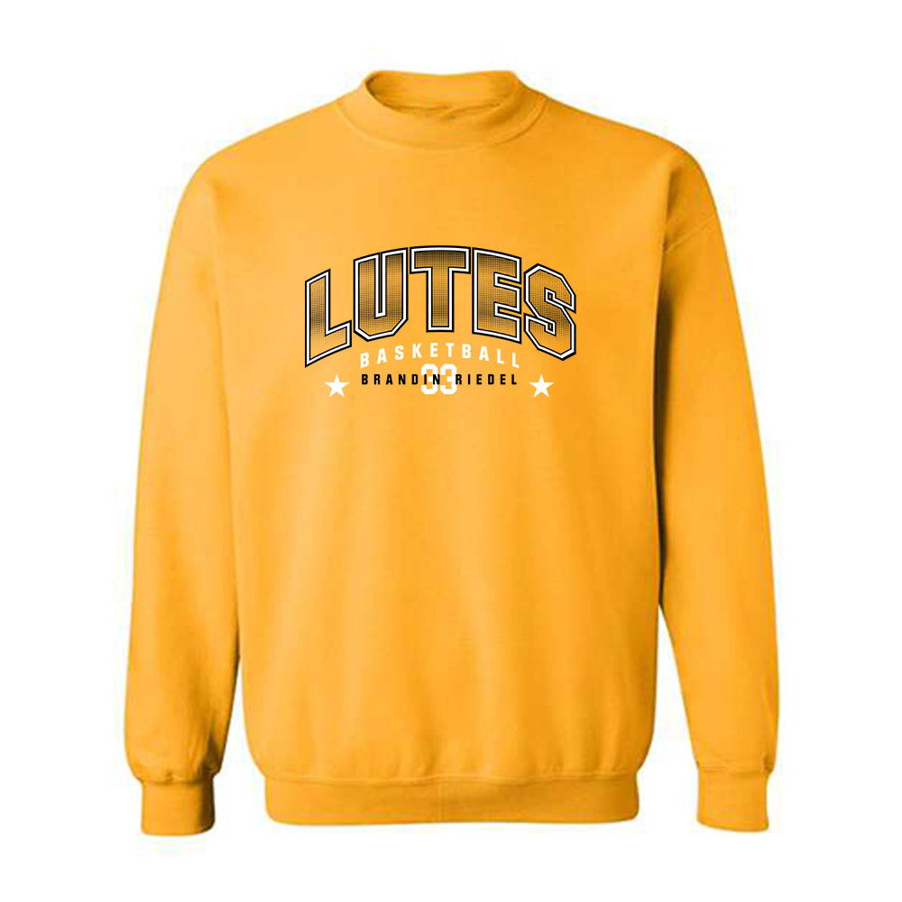 PLU - NCAA Men's Basketball : Brandin Riedel - Classic Fashion Shersey Crewneck Sweatshirt