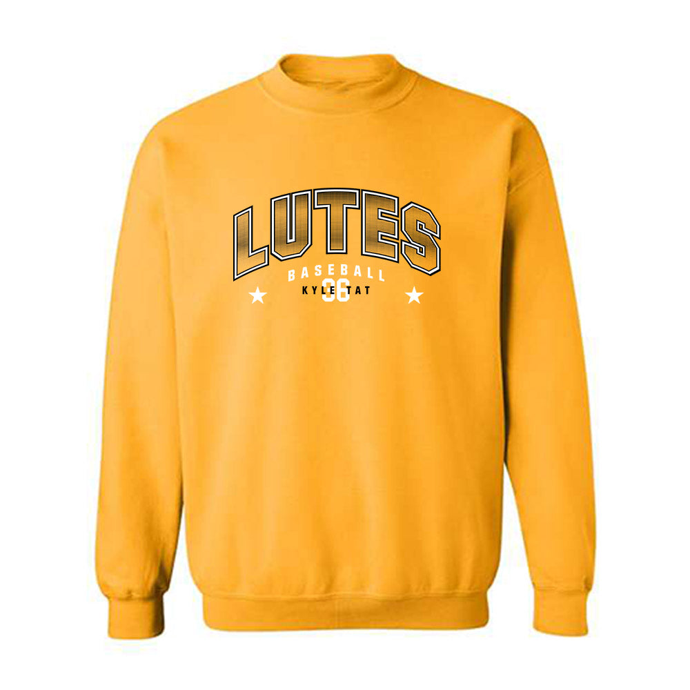 PLU - NCAA Baseball : Kyle Tat - Classic Fashion Shersey Crewneck Sweatshirt-0