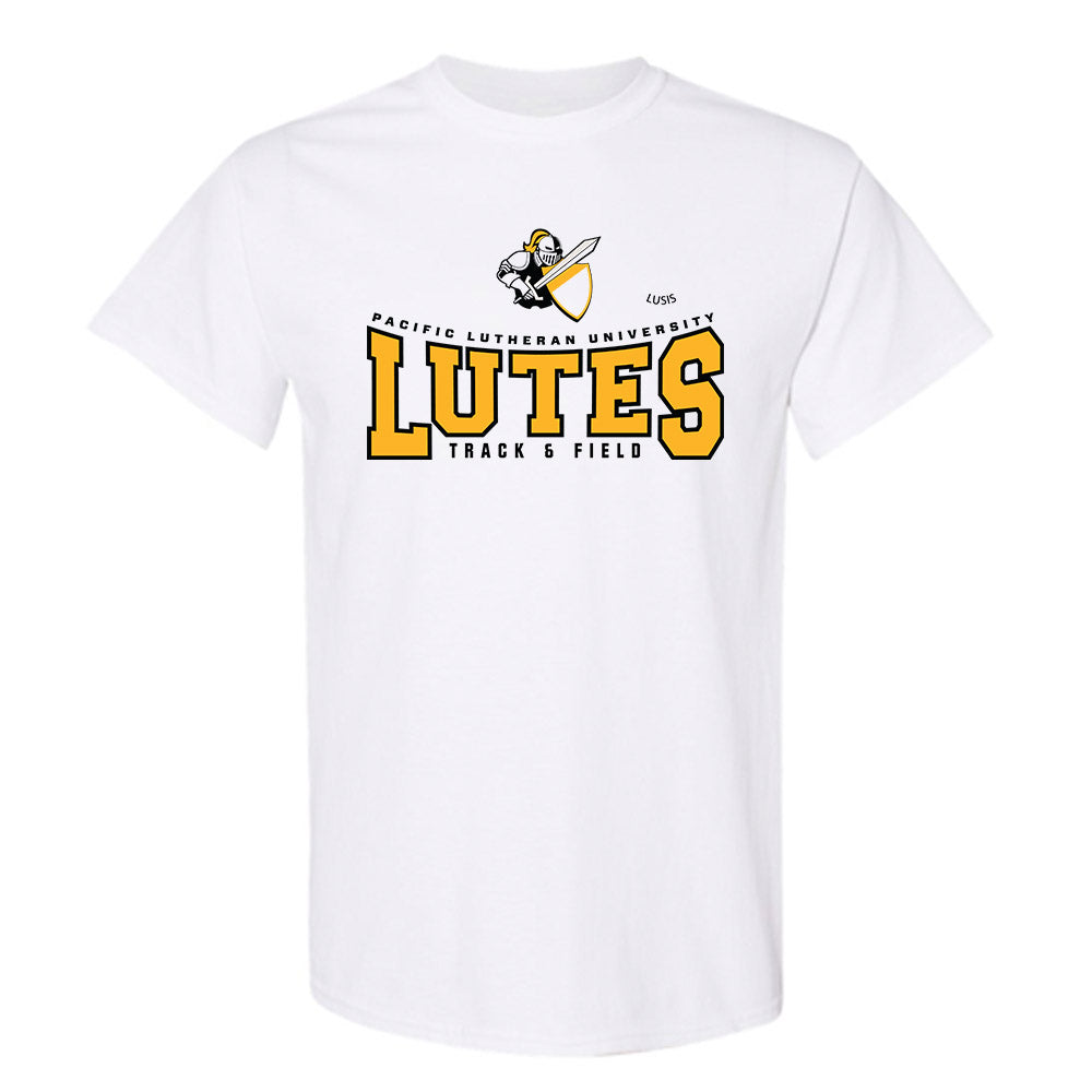 PLU - NCAA Men's Track & Field : Stefans Lusis - Classic Fashion Shersey T-Shirt-0