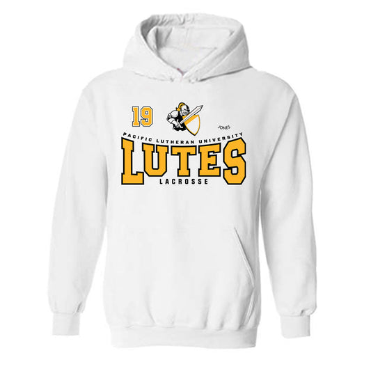 PLU - NCAA Women's Lacrosse : Holland Jones - Classic Fashion Shersey Hooded Sweatshirt