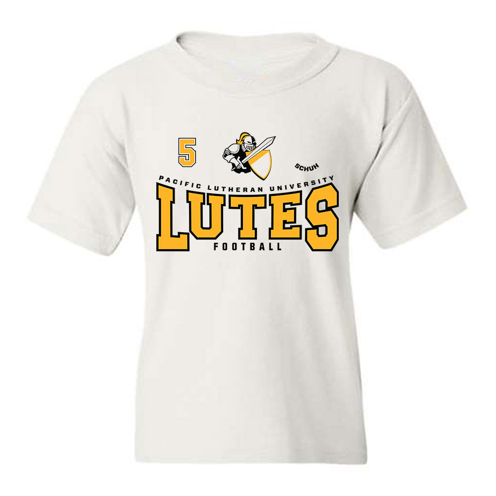 PLU - NCAA Football : Jacob Schuh - Classic Fashion Shersey Youth T-Shirt
