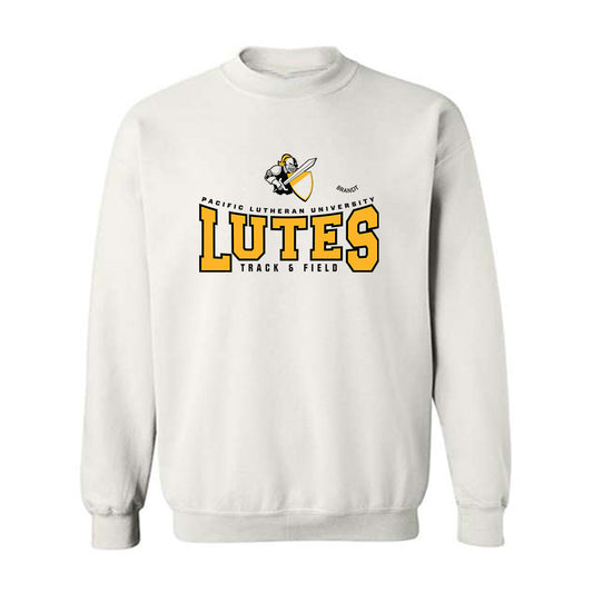 PLU - NCAA Women's Track & Field : Sarah Brandt - Classic Fashion Shersey Crewneck Sweatshirt-0