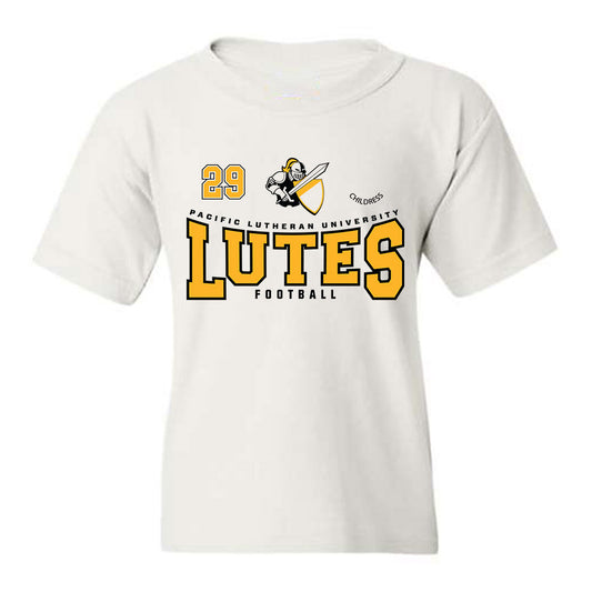 PLU - NCAA Football : Noah Childress - Classic Fashion Shersey Youth T-Shirt