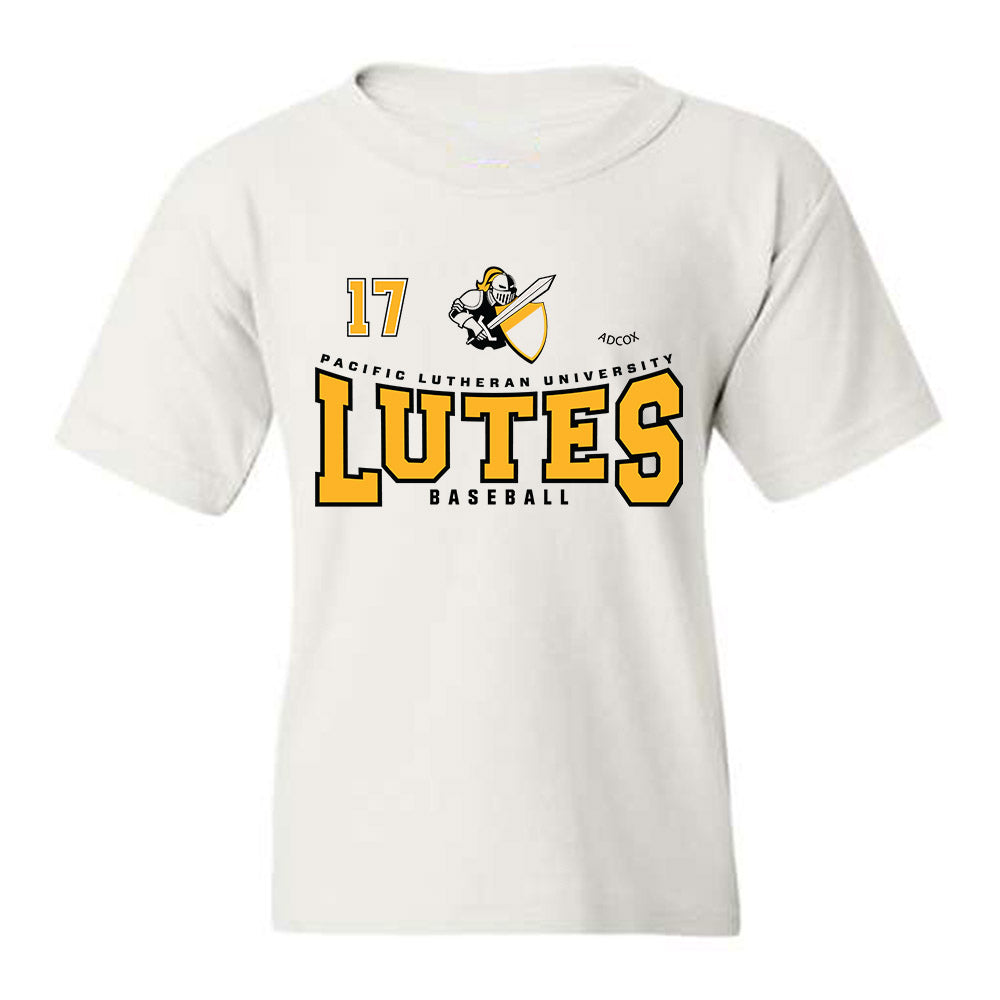 PLU - NCAA Baseball : Brayden Adcox - Classic Fashion Shersey Youth T-Shirt