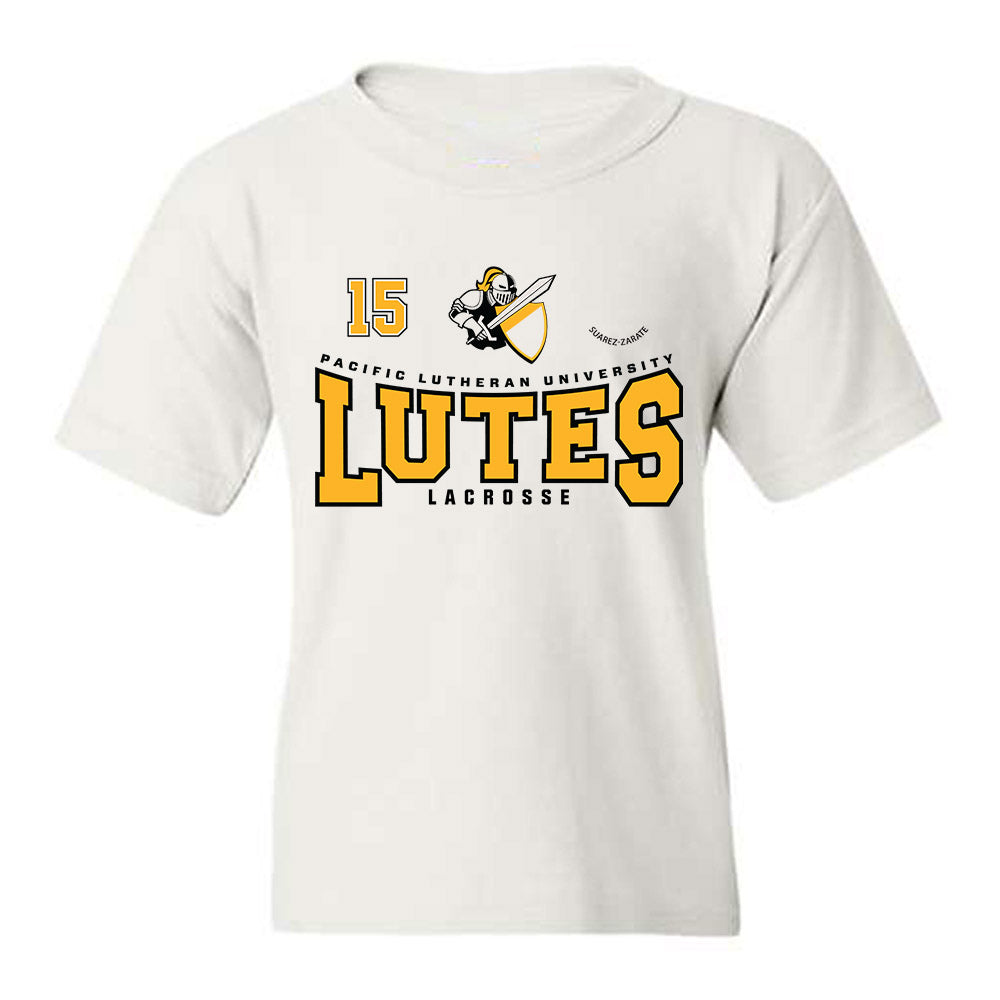 PLU - NCAA Women's Lacrosse : Daisy Suarez-Zarate - Classic Fashion Shersey Youth T-Shirt-0