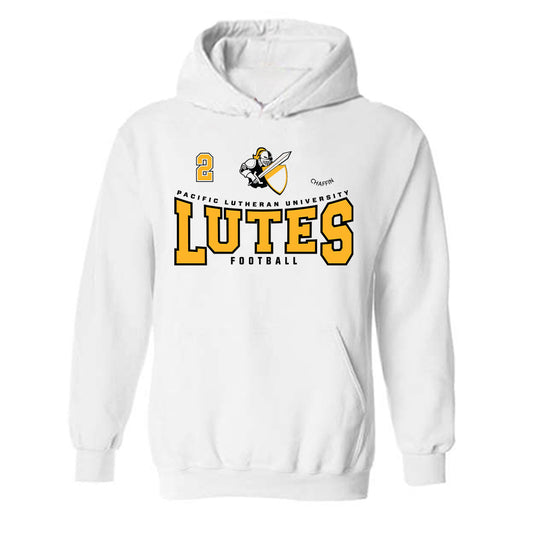 PLU - NCAA Football : Darius Chaffin - Classic Fashion Shersey Hooded Sweatshirt-0
