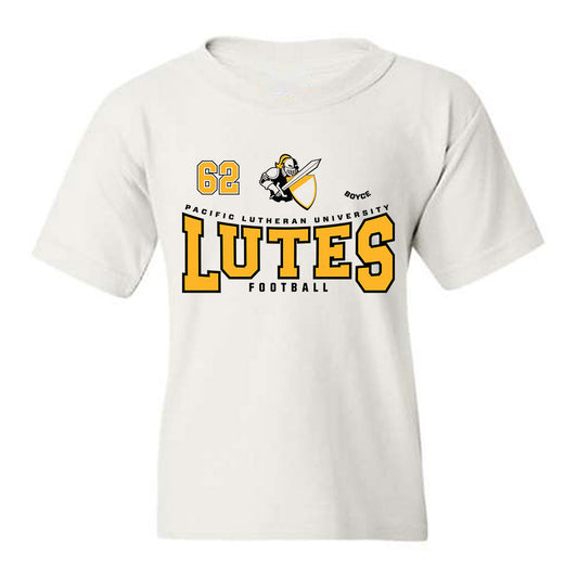 PLU - NCAA Football : Nathan Boyce - Classic Fashion Shersey Youth T-Shirt-0