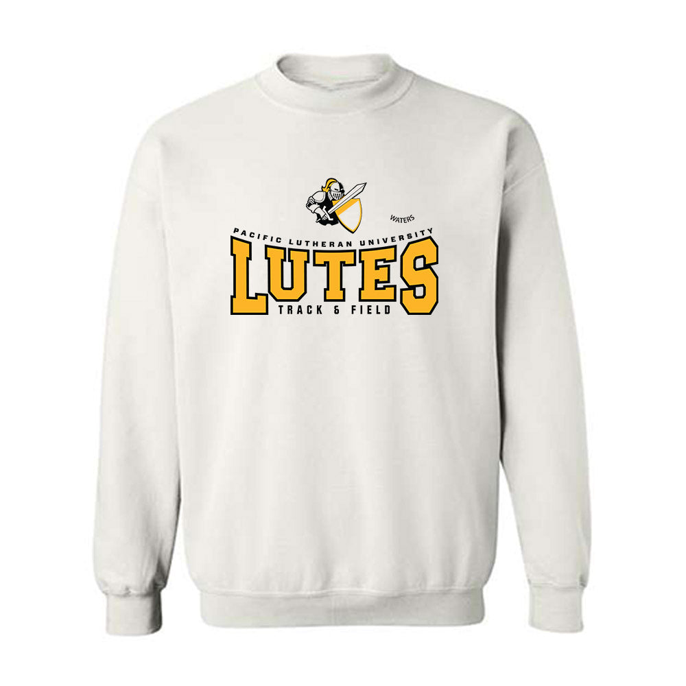 PLU - NCAA Women's Track & Field : Soukhanya Waters - Classic Fashion Shersey Crewneck Sweatshirt-0
