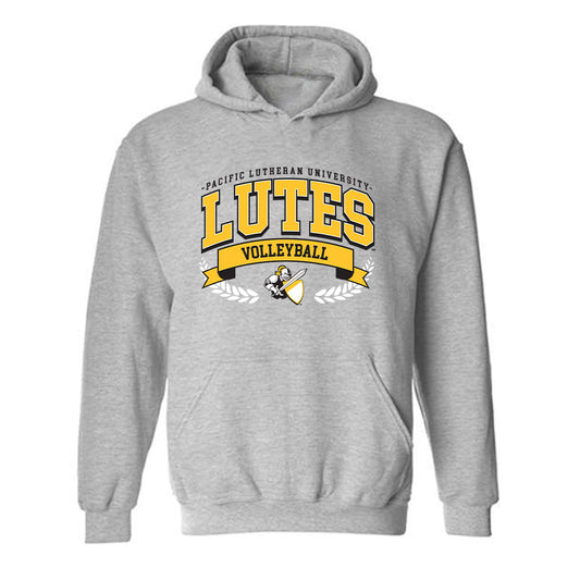PLU - NCAA Women's Volleyball : Audrey Hansma - Classic Fashion Shersey Hooded Sweatshirt-0