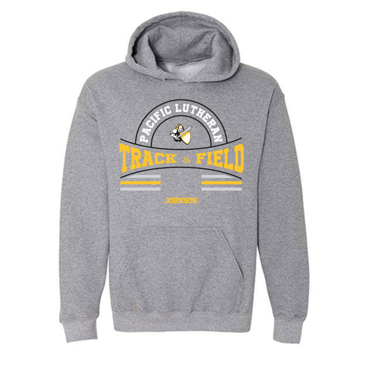 PLU - NCAA Women's Track & Field : Heather Johnson - Classic Fashion Shersey Hooded Sweatshirt-0