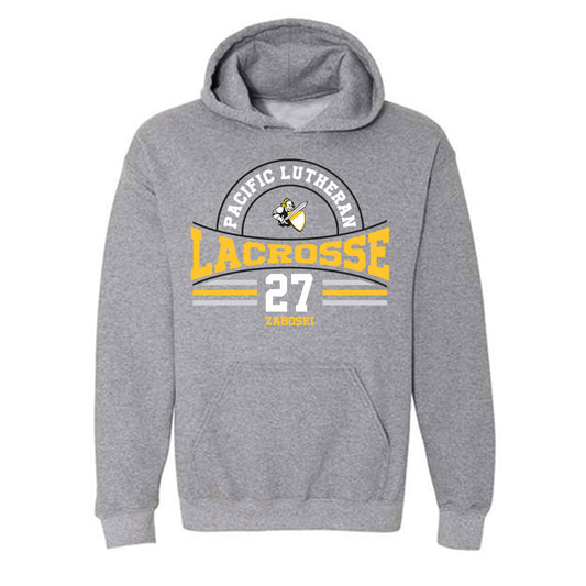 PLU - NCAA Women's Lacrosse : Lia Zaboski - Classic Fashion Shersey Hooded Sweatshirt