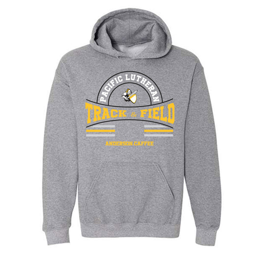 PLU - NCAA Women's Track & Field : Anneliese Anderson-Caffee - Classic Fashion Shersey Hooded Sweatshirt-0